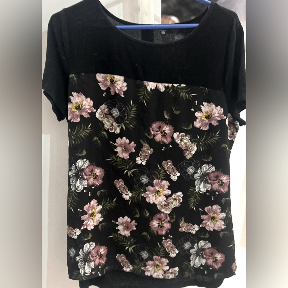 💫NASS Women’ S Floral Short Sleeve TEE